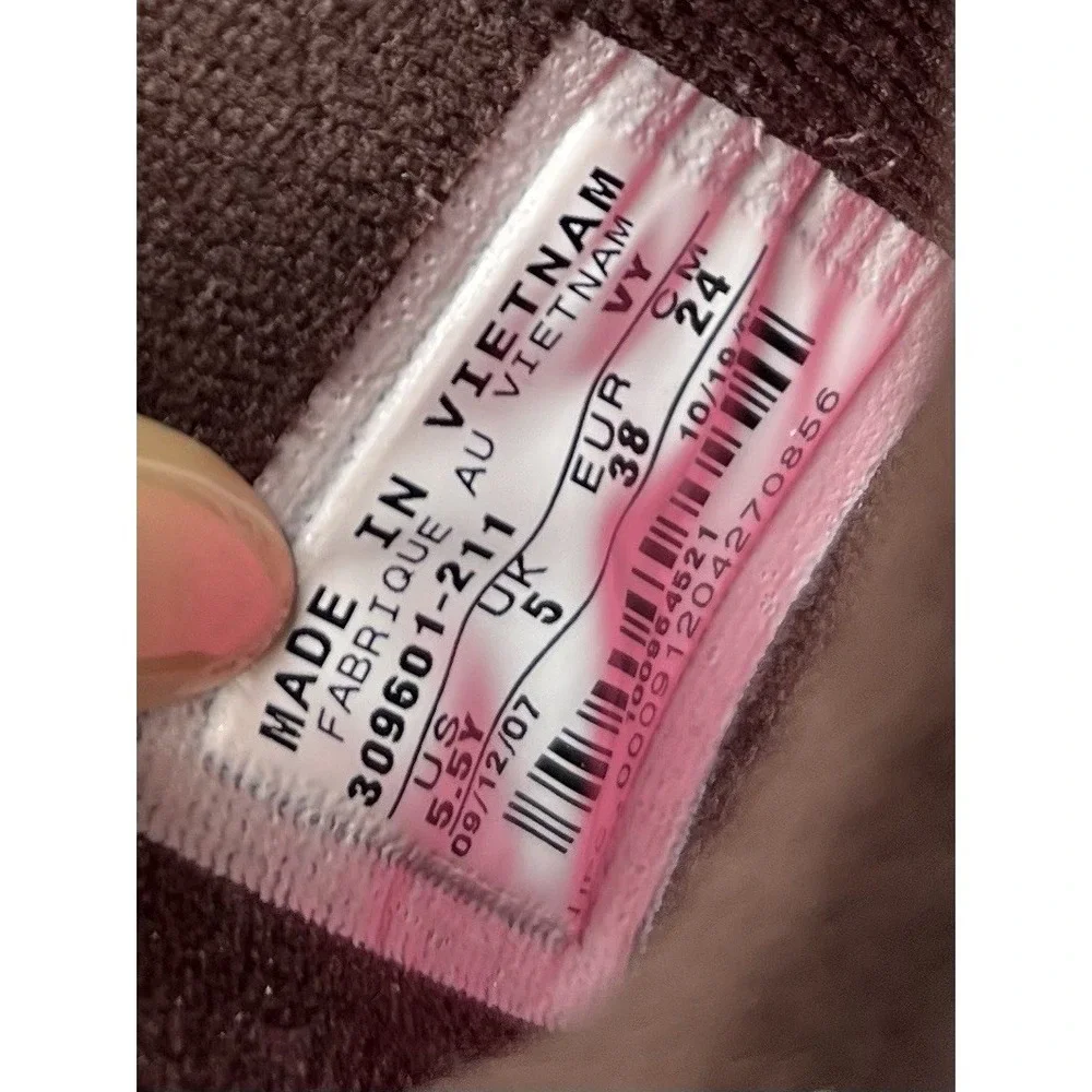 Nike Dunk Low GS Sail Dark Cinder‎ Laser Pink White Leopard 309601-211 Size 5.5Y